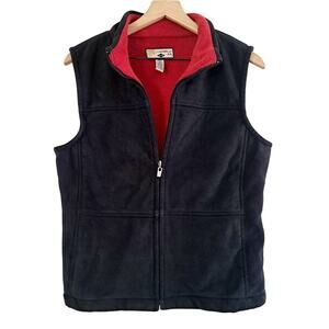 Caribbean Joe Faux Suede Zip Up Vest